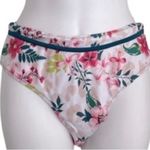 Beachsissi Floral Printed Bikini Set Top Bottom Small Pink Green Photo 4