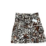 Milly Leopard Print Modern Mini Skirt Size 0 NWT Photo 3