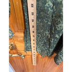 Victoria's Secret Vtg Victoria’s Secret Sheer Leopard Print Tunic Top Green Long Sleeve Cover-Up Photo 4