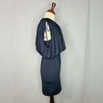 ZARA  New Black Sleeveless Draped Mini Balloon Casual Dress party Size M Photo 11