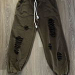 POL  Ripped Sweatpants Photo 0