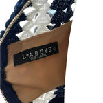 LABEYE The Label Sleeveless Crochet Fringe Dress Blue Size L Photo 2