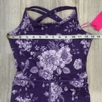 Terez NWT  Violet Porcelain Floral Adjustable Strap TLC Athletic Bodysuit Size XS Photo 1