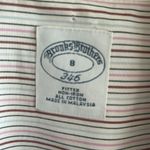 Brooks Brothers  Striped Button Down Top Size 8 Photo 12