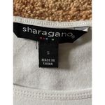 Sharagano New York Women’s White Blouse 3/4 Cut Out DesignLayered Sleeves S Photo 1
