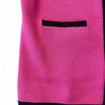 Casual Corner Silk Hot Pink Cardigan Size M Photo 5