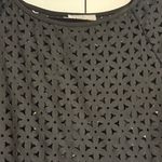 J Valdi Women’s Black Eyelet Dress 3/4 Sleeves Size M Size M Photo 1