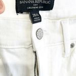 Banana Republic  White Jeans Girlfriend Low Rise 28/6 Photo 6