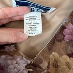 Jessica Howard  Petite Floral Chiffon Midi Dress Brown Purple‎ Overlay 90s Mom Photo 8