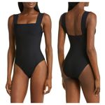 BONDI BORN Gwen Sculpteur Swimsuit Size Medium Black Photo 1