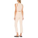 We Wore What  Cream Straight Tapered Overall Photo 1