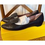 Anthropologie  Biviel NWB black pointed toe flats 6.5 Photo 10