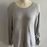 Vince Camuto Two by Pullover Knit Top- Tie Sleeves- Size Medium Photo 0
