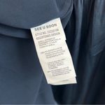 NWT See You Soon Dusty Blue Satin Long Sleeve Mini Dress Size Medium Photo 11