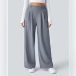 Halara  Flex™ High Waisted Pocket Wide Leg Waffle Work Pants | Weathervane Photo 3