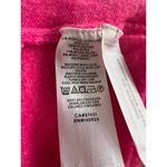 Loft Women’s Hot Pink V-neck Sequin Stars Sweater Small Photo 8