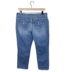Simply Vera Vera Wang Straight Leg Cropped Denim Jeans Women's Size 10 Photo 1