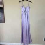 House Of CB House of L D-DD‎ 'Anabella' Orchid Lace Up Maxi Dress NWOT Photo 6
