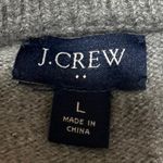 J.Crew Men's Gray Fair Isle Wool Knit Long Sleeve Crew Neck Sweater Top Size L Size L Photo 2
