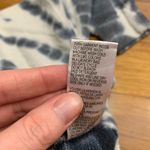 Democracy Tie Dye Pullover Womens XS Blue Metallic Mock Neck Long Sleeve Top Photo 6