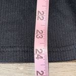 J.Crew Womens Ribbed Ruffled Neck One Shoulder Top Blouse Black Size Medium NWT Photo 9