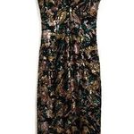 Dress the Population NWOT  Amiya Sequin Halter Sleeveless Midi Dress XS Photo 0