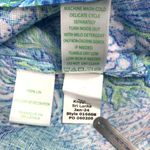 Lilly Pulitzer Lagoon Linen Cover-Up Shirt Dress Women S Oversize Beach Resort Photo 14