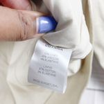 Cuyana Women's Linen Moto in‎ Cream Jacket Size Large Tan Photo 5