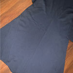 Jil Sander  navy long sleeve formal dress evening designer Holiday classic $650 Photo 9