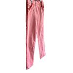 DG2 Diane Gilman Coral Tie Dye Jeans 10 Orange Photo 7