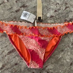 VIX Sofia Vix Ruche Bikini Bottom Pink Size M Photo 0