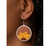Paparazzi Sun-Kissed Sunflowers Brown Earrings (46) Photo 0