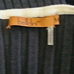 Belldini Black & White Ribbed Round Neck Sweater Tank Size Medium Photo 4