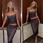 House Of CB Black Lace Yolanda Skirt (SKIRT ONLY) Photo 1