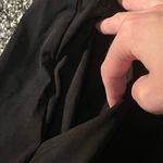 Susan Graver New Black Jogger Pants with Gold Zipper MP Photo 4