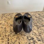 Born black leather slip on shoes button detail size 7/38 Photo 3