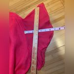 Womens Prima Short Sleeve Grapefruit Linen/Silk BLD W/Pockets midi Dress|Sz:L/XL Pink Size undefined Photo 7