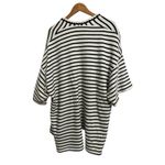 Anthropologie The‎ Korner oversized black white striped cardigan One size Size undefined Photo 5