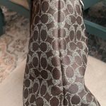 Coach  Brown and Cream Signature Tote Photo 13