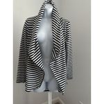 My Beloved  Knit Yoga Jacket, Navy White Stripe, Sz: S (b28) Photo 2
