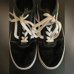 Vans Black Old School  Youth‎ Size 6 W7 Photo 12