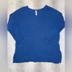 Zenana Outfitters  Royal Blue Knit Top Photo 3