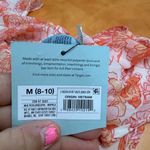 Shade & Shore  Pink and Orange Floral Swim Sarong Photo 1