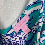 Lilly Pulitzer  Shianne Seafoam Green Montauk Floral Tank Dress Sz.XS Photo 6