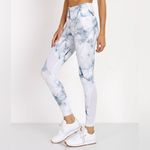 Varley Women’s Performance Windsor Tight Teal Marble Leggings Size XXS Photo 2