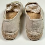 Soludos Jason Polan x  Avocado Natural/Linen Canvas Espadrilles/Woven Size 9 Photo 5