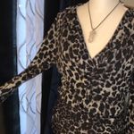 Ladies Leopard Print Rutched Sleeveless Dress w/ Matching LongSleeve Bolero Size undefined Photo 1
