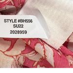 J.Crew Tie-waist Tunic Beach Dress Tossed Floral Print Pink Size XS Photo 14