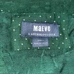 Anthropologie  Maeve Amber Tiered Long Sleeve Tunic Babydoll Mini Dress Green XS Photo 6