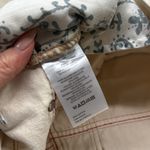 Free People  Now or Never Denim Cream Shorts Size 28 Photo 9